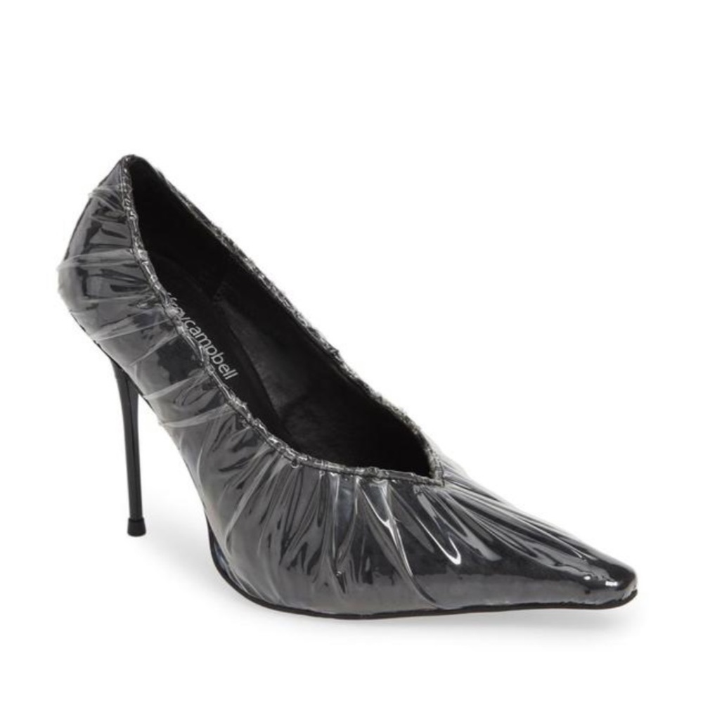 NWT Jeffrey Campbell Ikon 3P Plastic-Wrapped Pumps, size 8.5